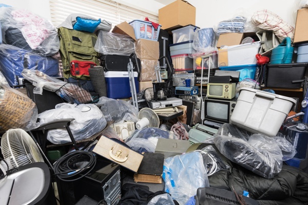 Hoarder House Bedroom