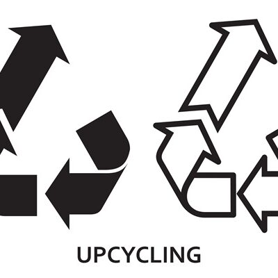 Upcycling Upcycle icon logo vector